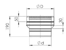 DW antgalis apat. HeatUp NPNP d.180/230 (BL) (H221 1 3102 0180 000)