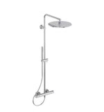Ideal Standard T125 termostatinė dušo sistema su apvalia metaline 300 mm pagrindinė dušo galva, rankinis dušas "stick",