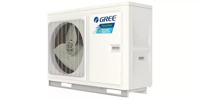 Šilumos siurblys oras/vanduo Gree Versati IV monoblokas 12/11.10 kW R32 trifazis