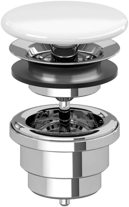 Dugno vožtuvas 75x110 x75 mm, White Alpin