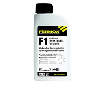 Inhibitorius šildymo sistemai Fernox, Protector+Filter Fluid F9 500 ml (sistemoms su magnetiniu filtru)