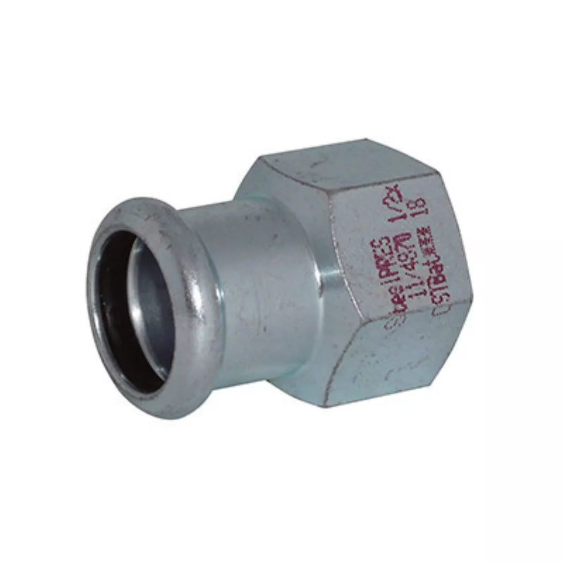 Presuojamas cinkuoto plieno antgalis RM Steelpress, Vidinis sriegis, 1"x28