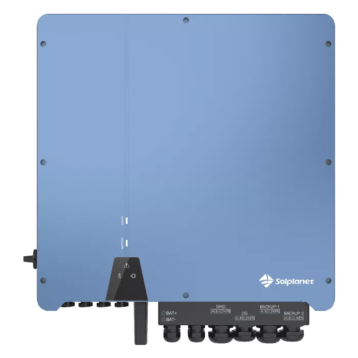 Įtampos keitiklis-inverteris Solplanet, hibridinis trijų fazių, 12 kW ASW 12K-H-T1