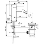 Bidė maišytuvas Ideal Standard, Ceraline