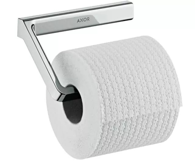 WC popieriaus laikiklis Hansgrohe, AXOR, Gold optic spalva