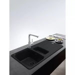 Plautuvės maišytuvas Franke Smart Glenda, su ištraukiamu dušeliu, su „Laminar“ srove