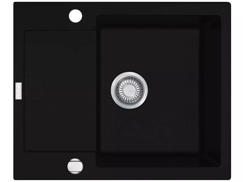 Granitinė plautuvė Franke Maris, MRG 611-62, Juoda matinė