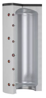 Akumuliacinė talpa PUFFER VC 1000 L, su nuimama minkšta izoliacija