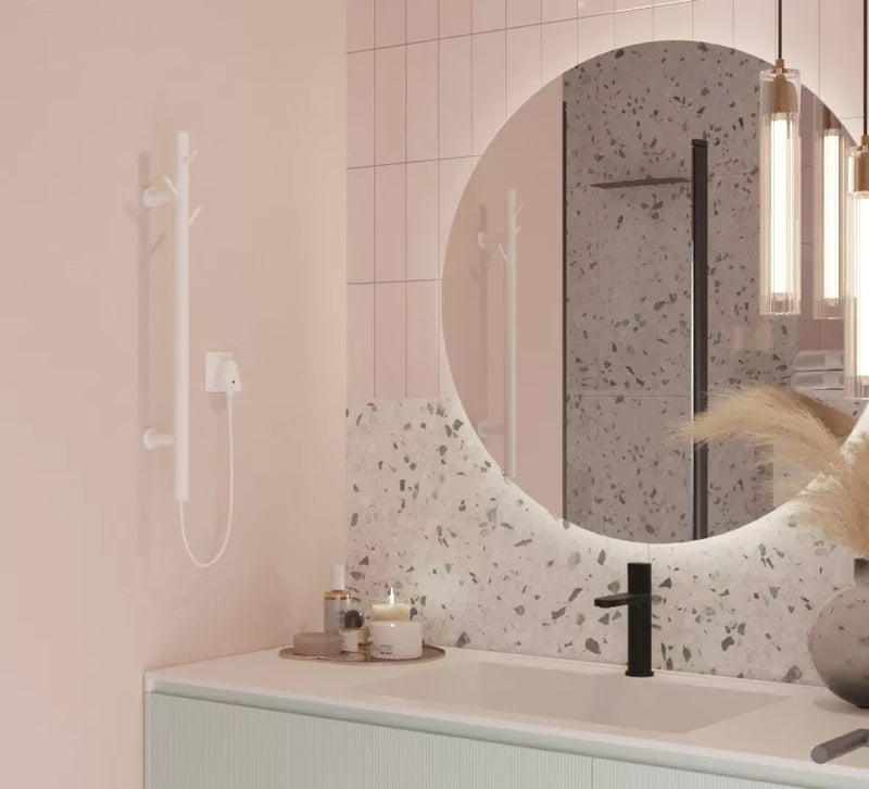 Elektrinis gyvatukas-kabykla TUBI 85 (32W), juoda matinė spalva