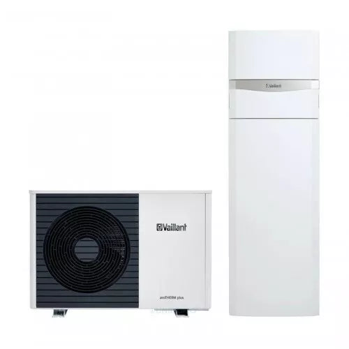 Šilumos siurblys oras/vanduo Vaillant aroTHERM VWL 105/5 AS + VWL 128/5 IS MB3 (188l), R410A, 400V
