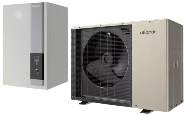 Šilumos siurblys oras/vanduo Atlantic ALFEA M Smart protect 11 MONOBLOKAS, R32 (024192, 750734, 075054)