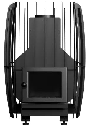 Pirties krosnelė FORNAX Queen 14 kW su vidine pakura