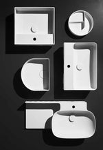 Stačiakampis padėkliukas VAL 360x280 mm, Saphir Keramik, baltas