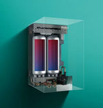 Dujinis kondensacinis katilas Vaillant ecoTEC plus VUI 26CS/1-5 (N-INT3) su 20l talpa, šild. gal.19,7kW, K.V.R. 20,4kW