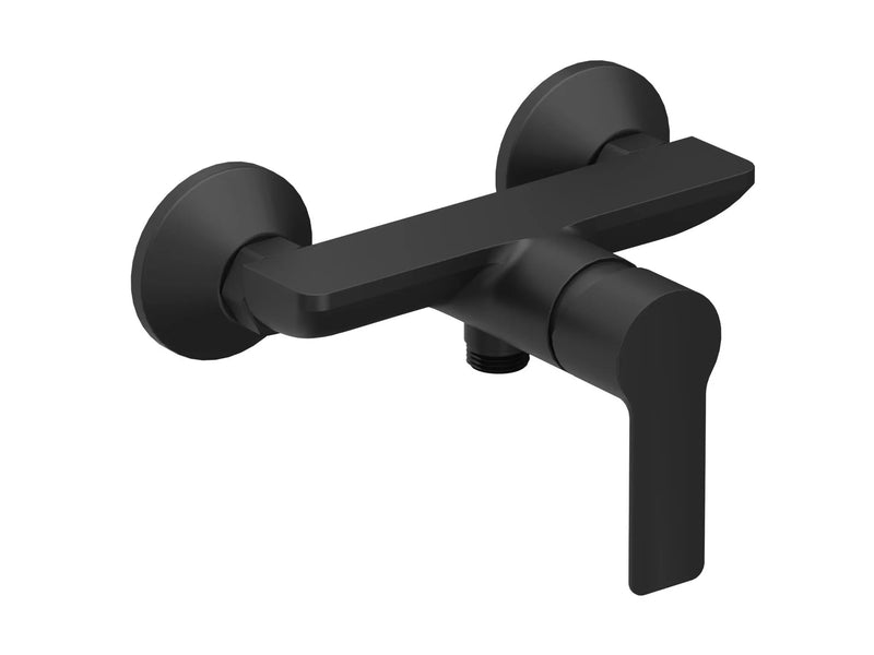 Sieninis dušo maišytuvas Ravak Solar, SL 032.20BL juodas