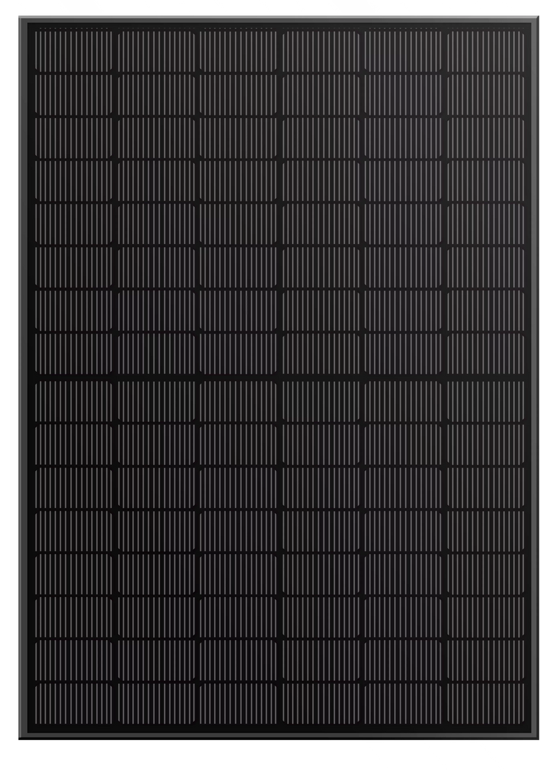 Saulės modulis Leapton LP182*182-M-54-NB-450W Full black, Dual Glass Bifacial