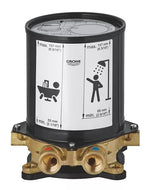 Potinkinė dėžė maišytuvui, montuojama po grindimis