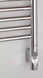 Reguliuojamas tenas H+ 600W su O formos uždengimu, nuotolinio valdymo pultu H+R, tiesiu laidu be kištuko, chrom.