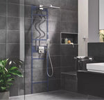 Rapido potinkinis rėmas dušui Duo (su potinkine dalimi dušo galvai)
