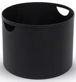 Malkinė juoda, apvali